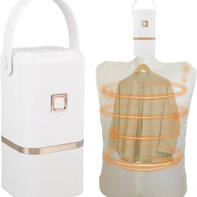 Portable Clothes Dryer, Quick Drying Mini Laundry Dryers for Clothes with Drying Bag, Small Compact Electric Drying Machine for Travel, RV, Home, Apartment