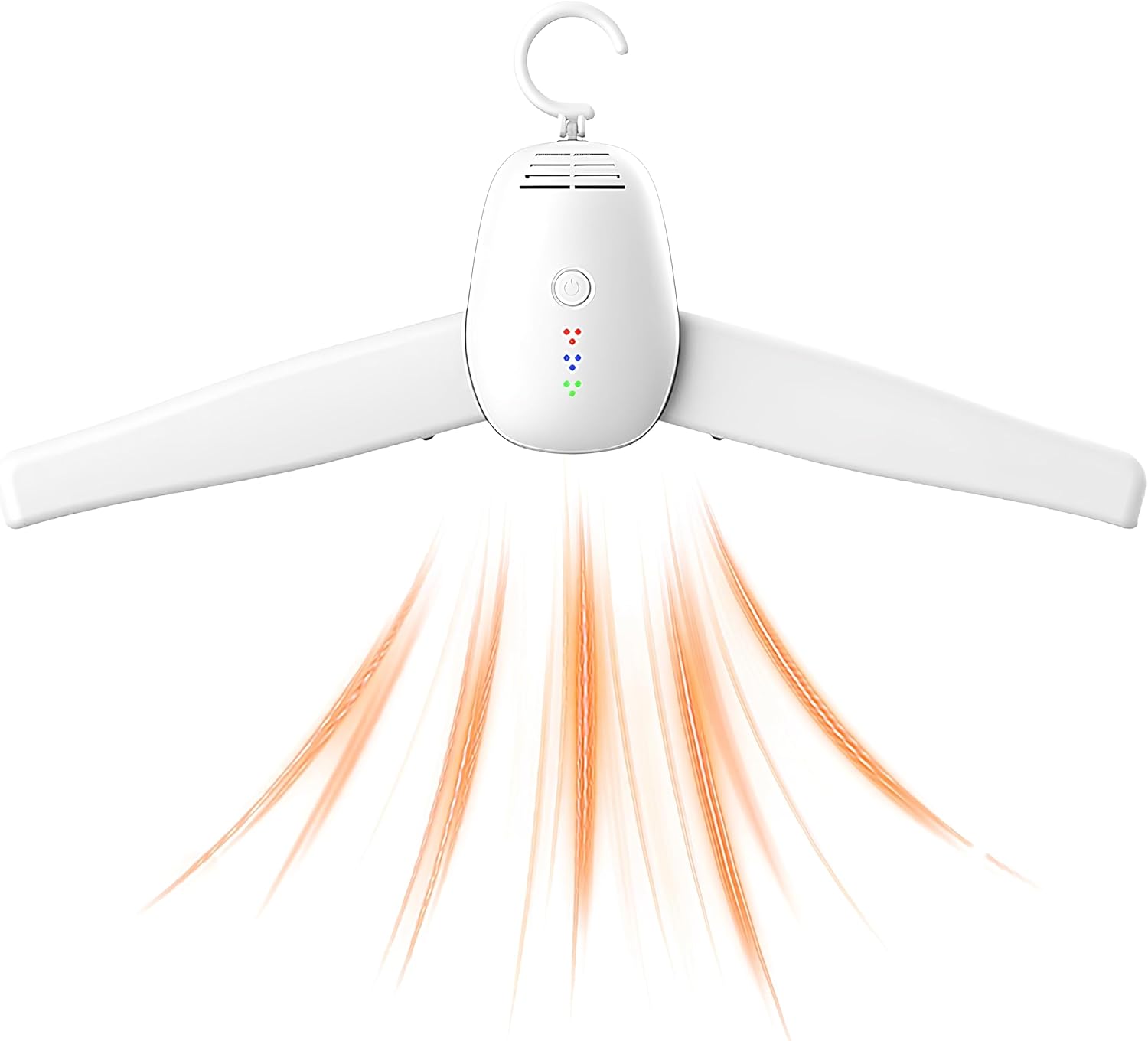 Travel Portable Clothes Dryer Hanger Electric Mini Compact Heated Air Dryers Machine for Laundry & Apartments